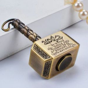 BEIBEI Rotating Hammer Fidget Spinners Fidgeting Hammer Metal Hammer Fidget  Toy Pressure Reducing Anti Anxiety Christmas Gifts