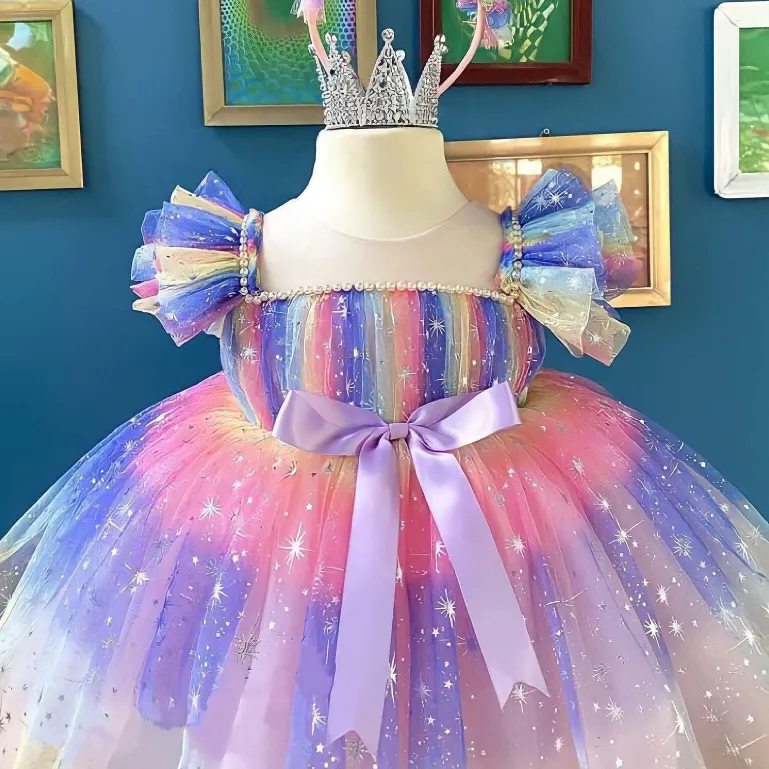 [Giảm 51.000 ₫] Váy công chúa cầu vồng cho bé gái - tháng 3/2024 - Mua  Thông Minh
