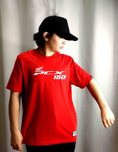 PCX150 Motorcycle Models Logo T Shirt Cotton Motorsport Racing Fashion/ 210 GSM premium
