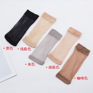 Kaos Kaki Stocking Pendek Wanita Transparan Ankle Socks Kaus Kaki Semata Stoking Tipis Lembut