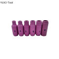 10PCS TIG Consumables Accessories Alumina Nozzle Gas Lens Cup 10N50M 10N50 10N49 10N48 10N47 10N46 KIT For Welding Torch WP17 WP18 WP26. 