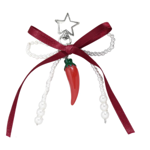 Bows Keychain Bag Charms for Women Purse Handbag Backpack Bag Pendant Charms Car Keyring Aesthetic Keychain Charms