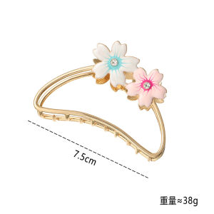 JEPITAN RAMBUT BESI HURUF D UKURAN SEDANG PREMIUM/JEDAI BESI/JEPITAN BESI/HAIR CLAW