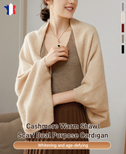 Dualuse Cashmere Shawl Scarf