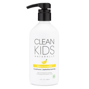 Clean Kids Naturally Conditioner All-Natural Vegan Cruelty-free Paraben-Free EWG Verified 16 oz (1 Bottle)
