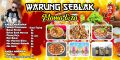 Spanduk Banner Warung Seblak Ukuran 120 cm x 60 cm. 