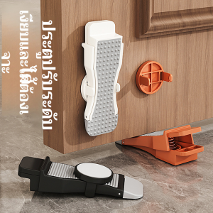 ปลั๊กกั้นประตู ป้องกันการชนกัน แผงประตู คงที่ ปรับได้ ใหญ่พิเศษ ต่อต้านประตู ทนต่อแรงกดดัน ไม่มีการเจาะ