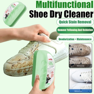 💕Shoe Polishing Tool💕White Shoe Cleaner With Brush Water-Free White Shoe Cleaning Agent Decontamination Yellowing白鞋清洁剂