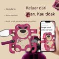 Holder Motor HM-41 HM-42 Karakter Beruang Motif Unik Lucu Dudukan Handphone Terbuat Dari Bahan Berkualitas Tinggi Sangat Kuat Dan Tahan Lama. 