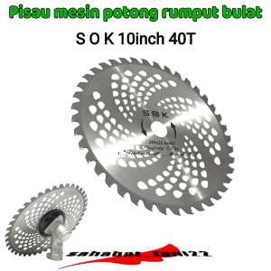 Pisau Bulat Mesin Potong Rumput 40 T Pisau Pemotong Rumput Bulat Pisau Mesin Potong Tebeng Padi