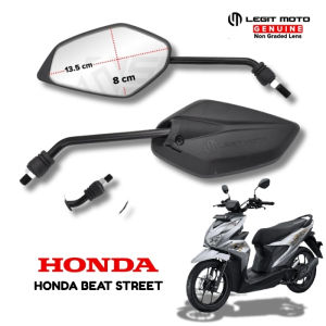 HONDA BEAT STREET LEGITMOTO SIDE MIRROR CLEAR LENS ADJUSTABLE LONG STEM (WALANG GRADO)3246