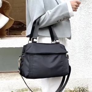 New Womens Fashion Casual Versatile Large Capacity Oxford Cloth Multi-Layer Crossbody Bag