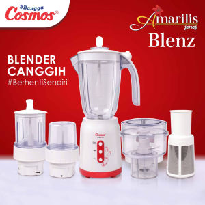 Cosmos Blenz Blender Plastik CB-802 PCF 5in1 Kapasitas 2 Liter