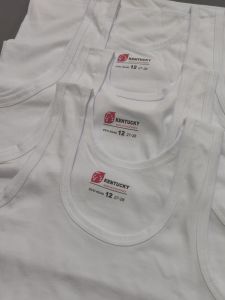 3pcs Kentucky white sando for Kids