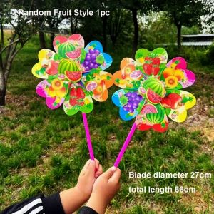 NEXTYOO Phim hoạt hình ong cười Cối xay gió côn trùng khinh khí cầu Đôi/Đơn lớp Đa phong cách Cối xay gió hướng dương cho trẻ em Chất lượng cao Truyền thống Đồ chơi trang trí dã ngoại Trang trí tiệc ngoài trời