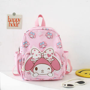 Sanrio Hello Kitty Kuromi Cinnamoroll Kawaii Backpack For School Korean Style backpack For kids boy My Melody Pochacco Pompom Purin Storage School Bag for kids girl Cute Cartoon bag for kids student bags high quality school backpacks for teens women bag