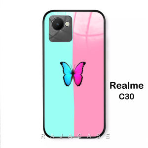Softcase Glass Kaca REALME C30 - Casing Hp - J25 - Pelindung hp REALME C30 - Case Handphone REALME C30 - Pelindung Handphone - Case Hp