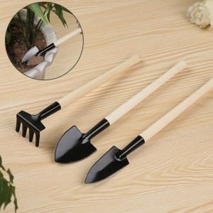 Bộ 3 Món Dụng Cụ Làm Vườn Cho Bé ( Xẻng - Xới Đất - Cào Đất ) Tiện Dụng - Bộ Cuốc Xẻng Mini Làm Vườn Hoa Trồng Cây