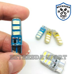 T10 Crystal Jelly 6 Mata STROBO/Kedip Led 5730 Lampu Senja Sen/Sein