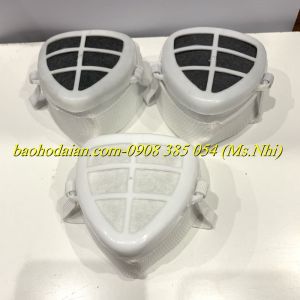 Khẩu trang lọc độc lọc bụi chính hãng Bảo Bình BB621 BB620- Hình thật
