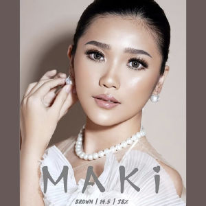 SwS (COD) SOFTLENS NORMAL MAKI 14.5mm BY URBAN FACTORY GRATIS TEMPAT SOFLEN