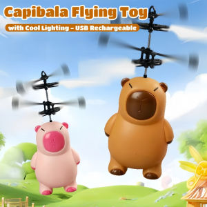 Kapibala Flying Toy with LED Light Magical Wing Infrared Induction Control Flying Creative Toy Gifts