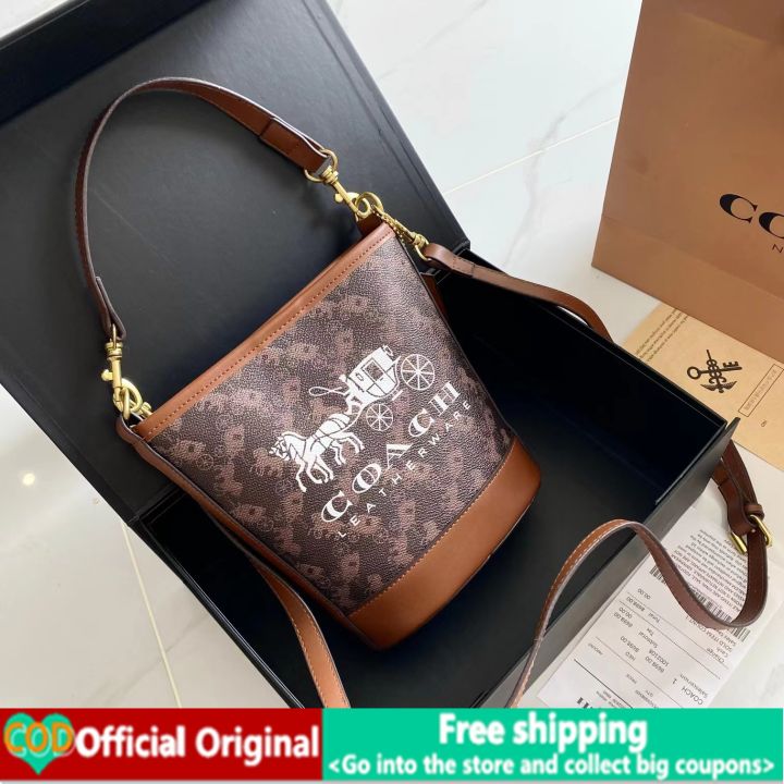 Coach Large Wristlet With Painted Floral Box Print | Brixton Baker