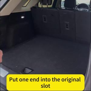 secr Car Trunk Curtain For Peugeot 5008 2018 Body Kit 2017-2024 Wear-Resistant Cargo Cover Luggage Storage Boot Shelf Car Accessories 9R3H1