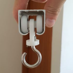 Phụ kiện Rèm ngăn lạnh PVC Bánh xe có móc treo Minh House