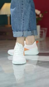 Womens Shoes Summer New Shoes Cross-Border Wholesale temu Popular Flying Woven Breathable Sneaker Trendy Fashion Casual Shoes