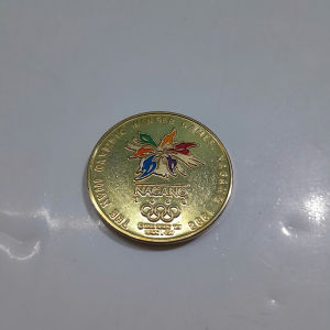 Đồng xu Olympic NAGANO 1998 Kỷ Niệm Nhật bản Mạ Vàng