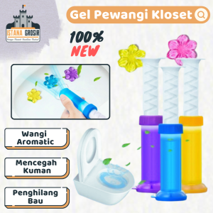 BISA COD - Toilet Gel Cleaner Pengharum Kloset Kamar Mandi Aromatic / Jelly Pembersih Pewangi Closet Toilet Anti Bau