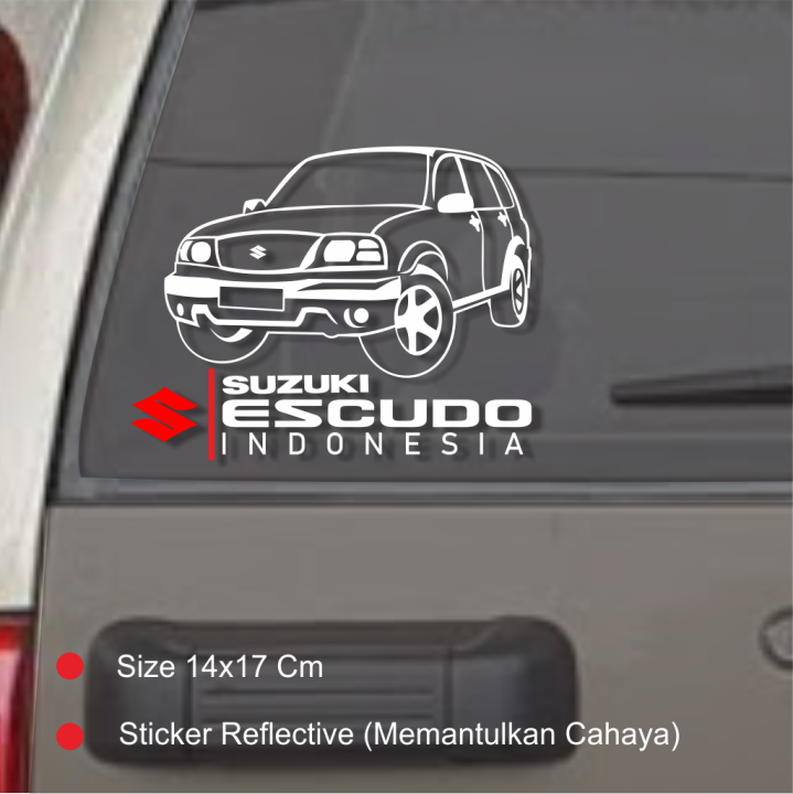 Sticker Escudo 2005 Stiker variasi KAca Mobill Suzuki | Lazada Indonesia