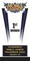 Trophy mlbb/Piala mlbb/Plakat mlbb/Mobile Legends/Bahan Akrilik 3mm dan 6mm/Free Design suka suka. 
