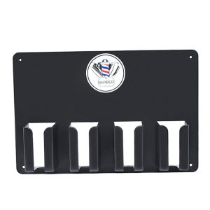 Electric Hair Clipper Storage Rack Wall-mounted Hair Trimmer Holder Stand Beauty Salon Accessories