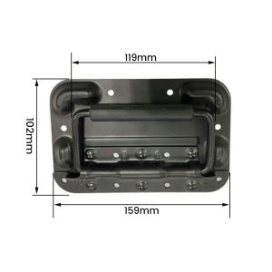 BF. Flight Case Metal Handle Tour Case Speaker Box Metal Handle Case Accessories