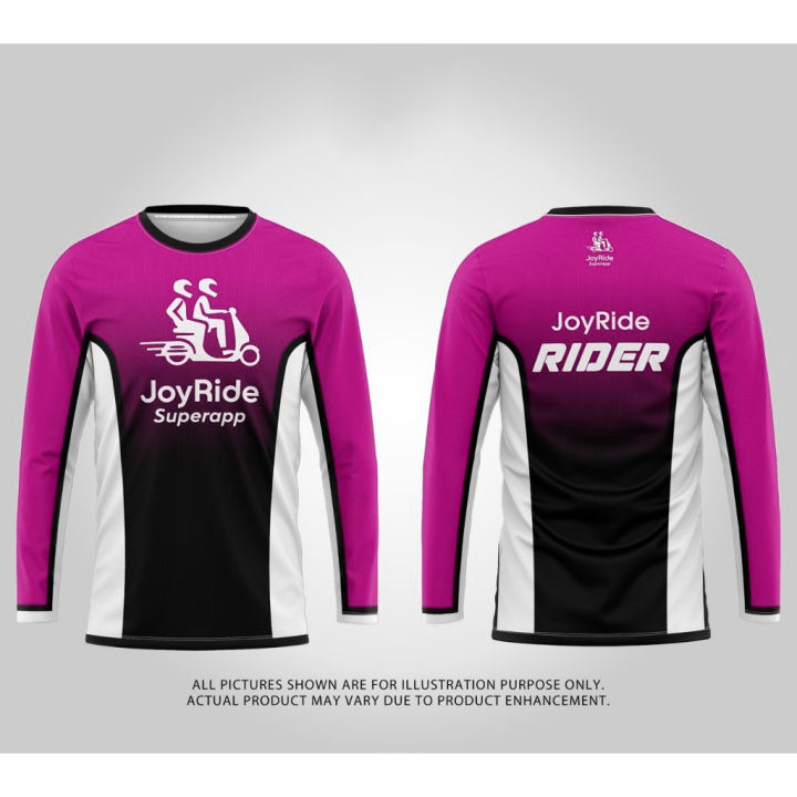 Motorcycle Rider Uniform JOYRIDE Long Sleeve Full Sublimation For Men ...
