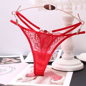 [FREESHIP + ÁP MÃ GIẢM 10%] Quần Lót Nữ Phối Ren Xuyên Thấu Đính Hạt NT Quyến Rũ Chất Liệu Mềm Mại Freesize Dưới 60kg