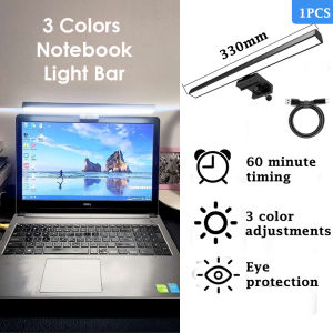 CHENBEN Monitor Light Bar Stepless Dimming RGB Office Computer Screen Hanging Light Bar 3 Switchable Light Modes DC5V USB Eye-Caring Desk Lamp for Study Reading Backlight for Game
