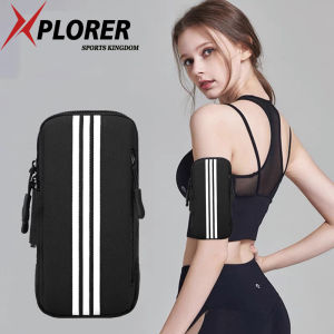 Sport Arm Wrist Bag Cellphone Pouch Waterproof Reflective Phone Wallet Key Holder for Running Jogging