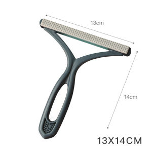 Pet Hair Remover Roller Reusable Dog Cat Fur Cleaning Removing Brush for Furniture Carpets Clothing Self-Cleaning Lint Pet Comb with Updated Comfortable Handle 2-Way Hair Remove Roller Pet Accessories