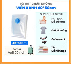 FREESHIP - Túi Hút Chân Không Đựng Quần Áo Chăn Màn Mền Dày Bền Gọn Gàng Chống Mốc Đủ Mẫu Hút Gọn Đồ Dùng Du Lịch - KiMi Decor