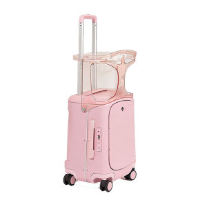 SG Stock Baby Stroller 18/20/24-inch 2-in-1 Cabin Luggage eclining ABS+PC Locking with Built-in Seat for Children Wheel