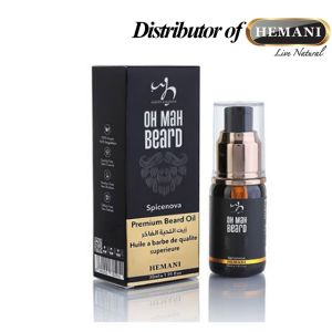 Dầu dưỡng râu chuyên sâu Hemani Premium Beard OIl 30 ml làm dịu da khi bôi minoxidil và hỗ trợ mọc râu - - Dưỡng ẩm cho râu và da do đó hạn chế tình trạng khô da đóng vảy trắng khi bôi minoxidil - Chống oxy hóa - Kháng khuẩn ngăn ngừa mụn - Giúp mề