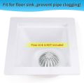 Floor Sink Strainer Heavy Duty Aluminum Dome Sink Drain Strainer Floor Drain Cover for Kitchen, Restaurant, Bar, Buffet or Food Service 12" Floor. 5-1/4" Diameter x 2-1/4"H（1PCS）. 
