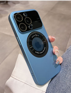 🇹🇭VIP เคสไอโฟน หน้าต่างขนาดใหญ่ เคส iphone 15 14 13 12 pro 11 promax โปร แม็กซ์ เคส iphone 14Plus พลัส เคสโทรศัพท์ iphone แม่เหล็กเคสใส้ case iPhone เคสใสกันกระแทรก