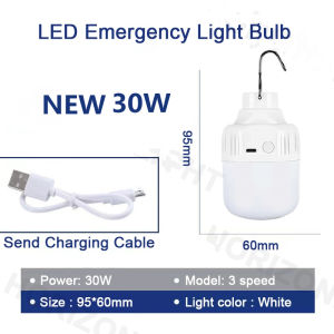 [BUY 1 TAKE 1]LED Emergency Light Bulb 5 Mode USB Rechargeable Waterproof Portable Lamp lantern Ligh