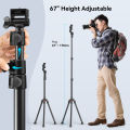 SmallRig Tripod Tripad Phone Stand Heavy Duty Selfie Stick with Bluetooth Remote Control for Cellphone Mirrorless Action Sports Camera Vlogging Tik Tok 4363. 