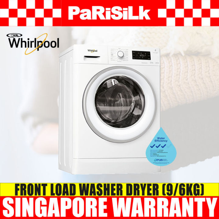 (Bulky) Whirlpool WWDH 9614W Front Load Washer Dryer (9/6KG) Lazada