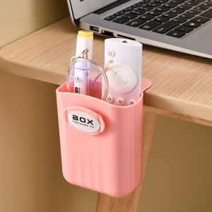 Highly Attractive Desktop Dormitory Desk Student Stationery Cute Multifunctional Storage Pen Holder Self-Adhesive No Drilling Required 82026